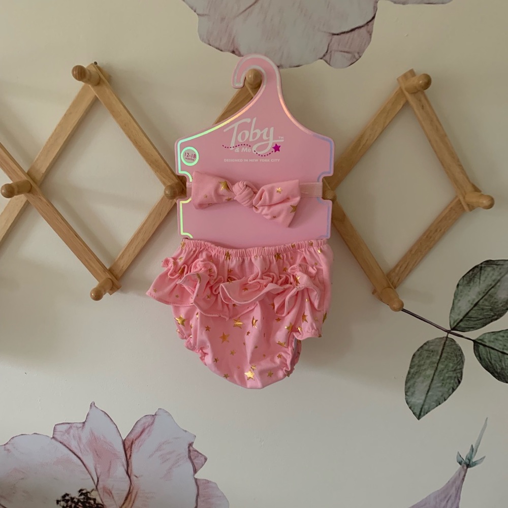 Brand new bloomer and headband